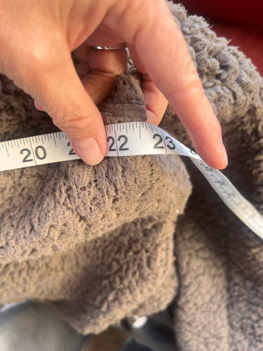 Zella Brown Sherpa-Lined Zip XL - Picture 5 of 5